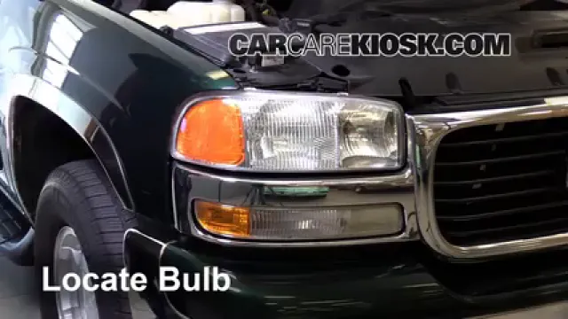 2004 GMC Yukon SLT 5.3L V8 Éclairage Feu de jour (remplacer l'ampoule)